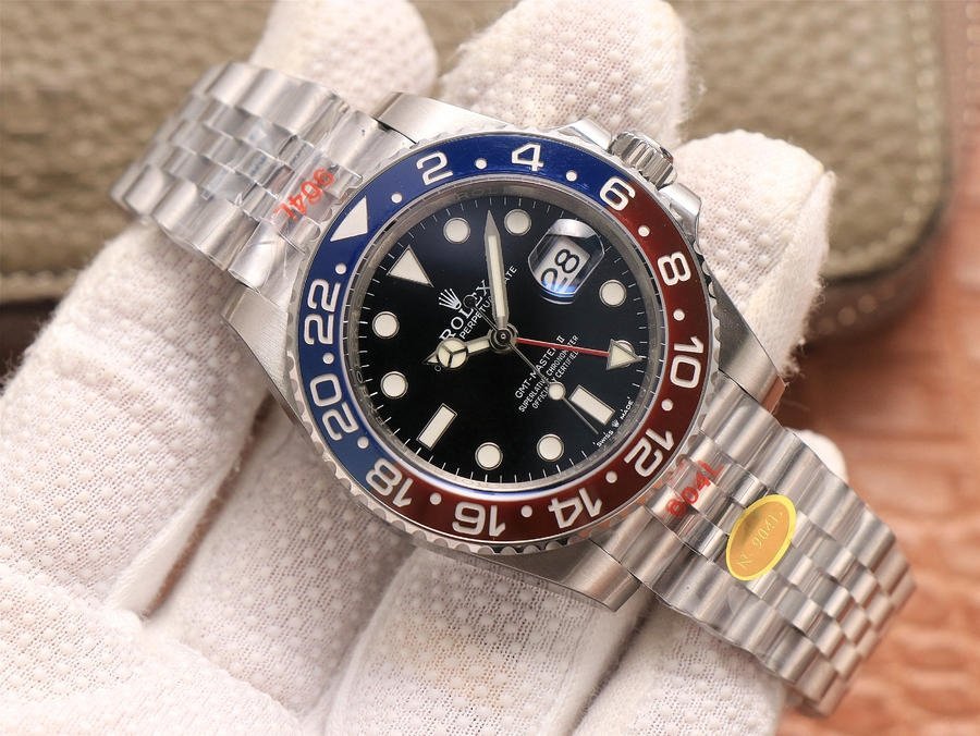 40mm Pepsi-R0lex GMT-Master II