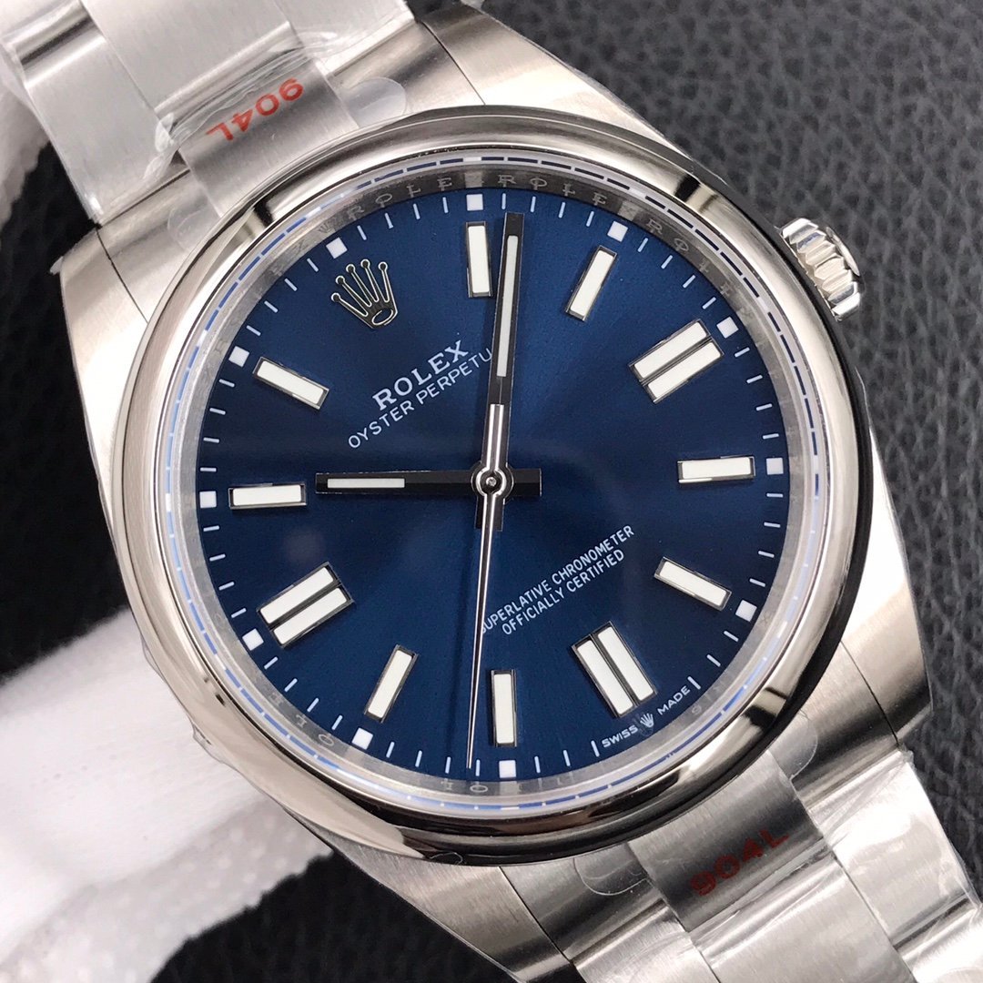 41mm R0lex Oyster Perpetual Blue Dial