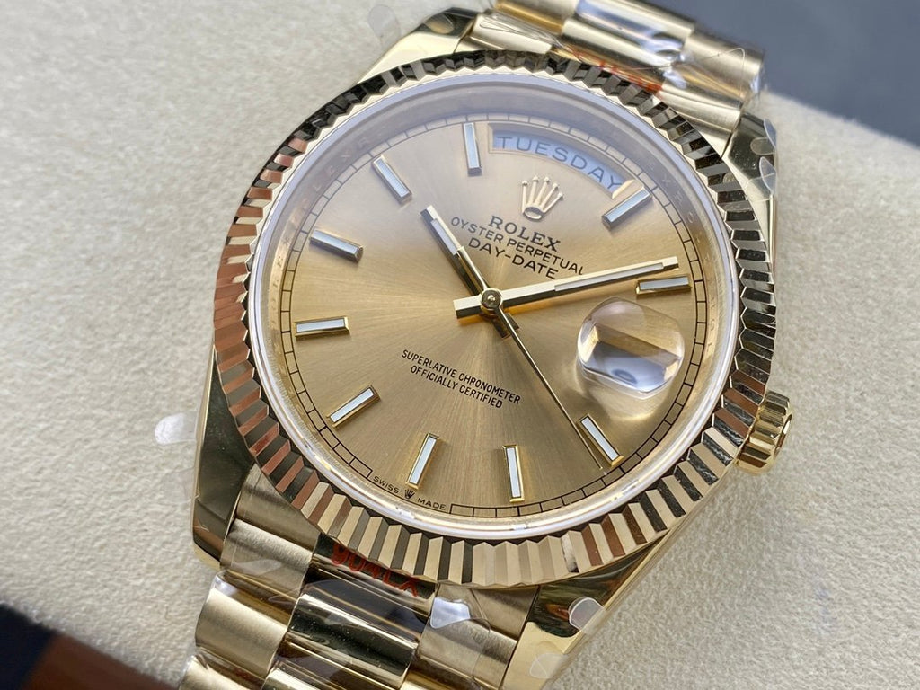 40mm Daydate R0lex Gold