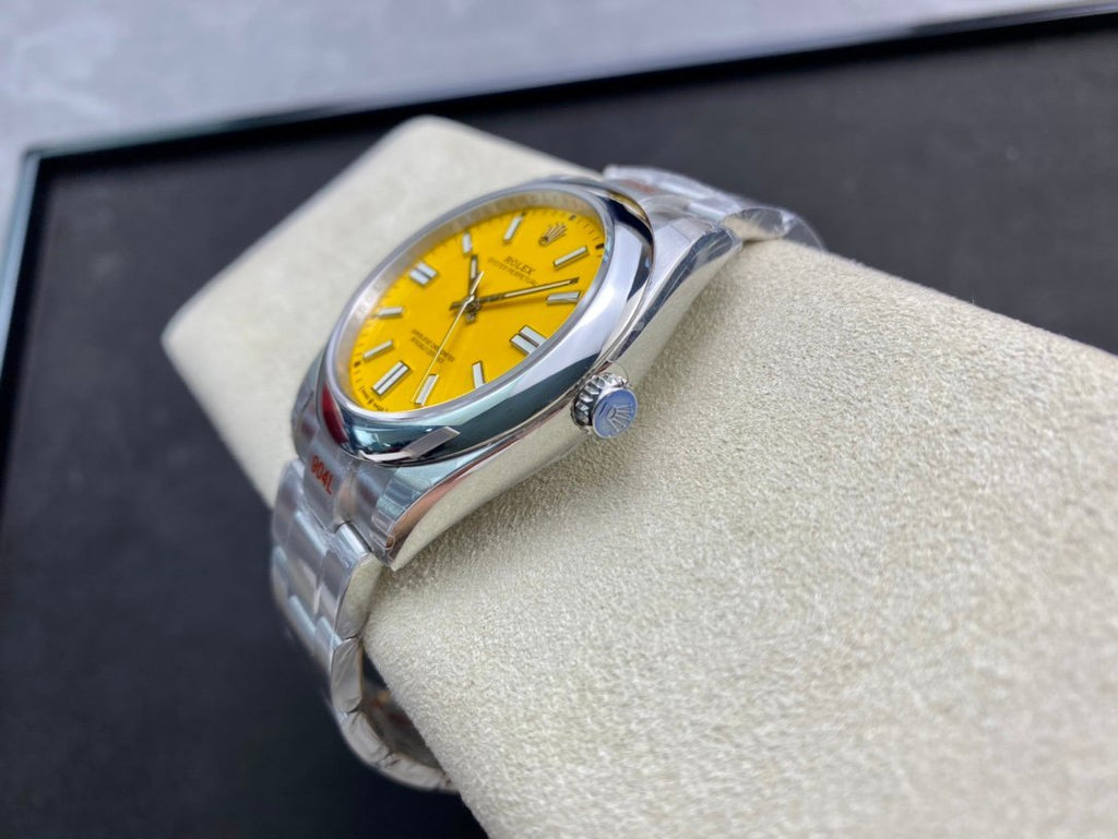 41mm R0lex Oyster Perpetual Yellow Dial