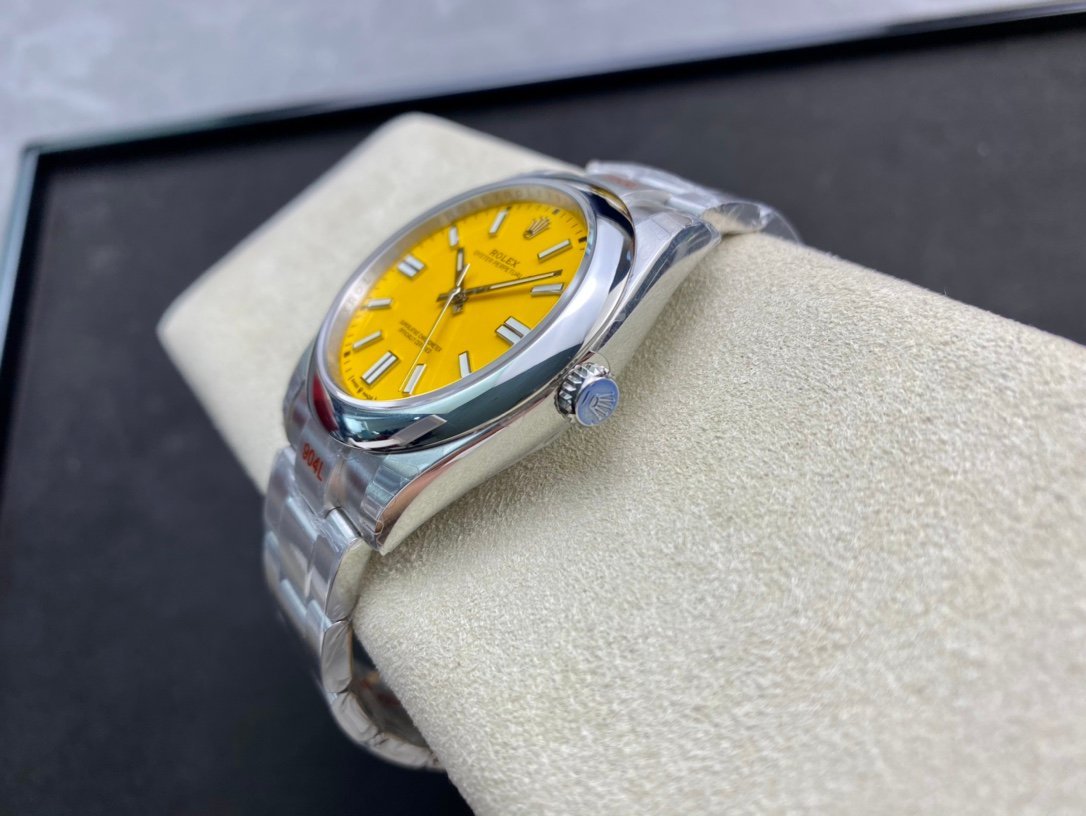 41mm R0lex Oyster Perpetual Yellow Dial