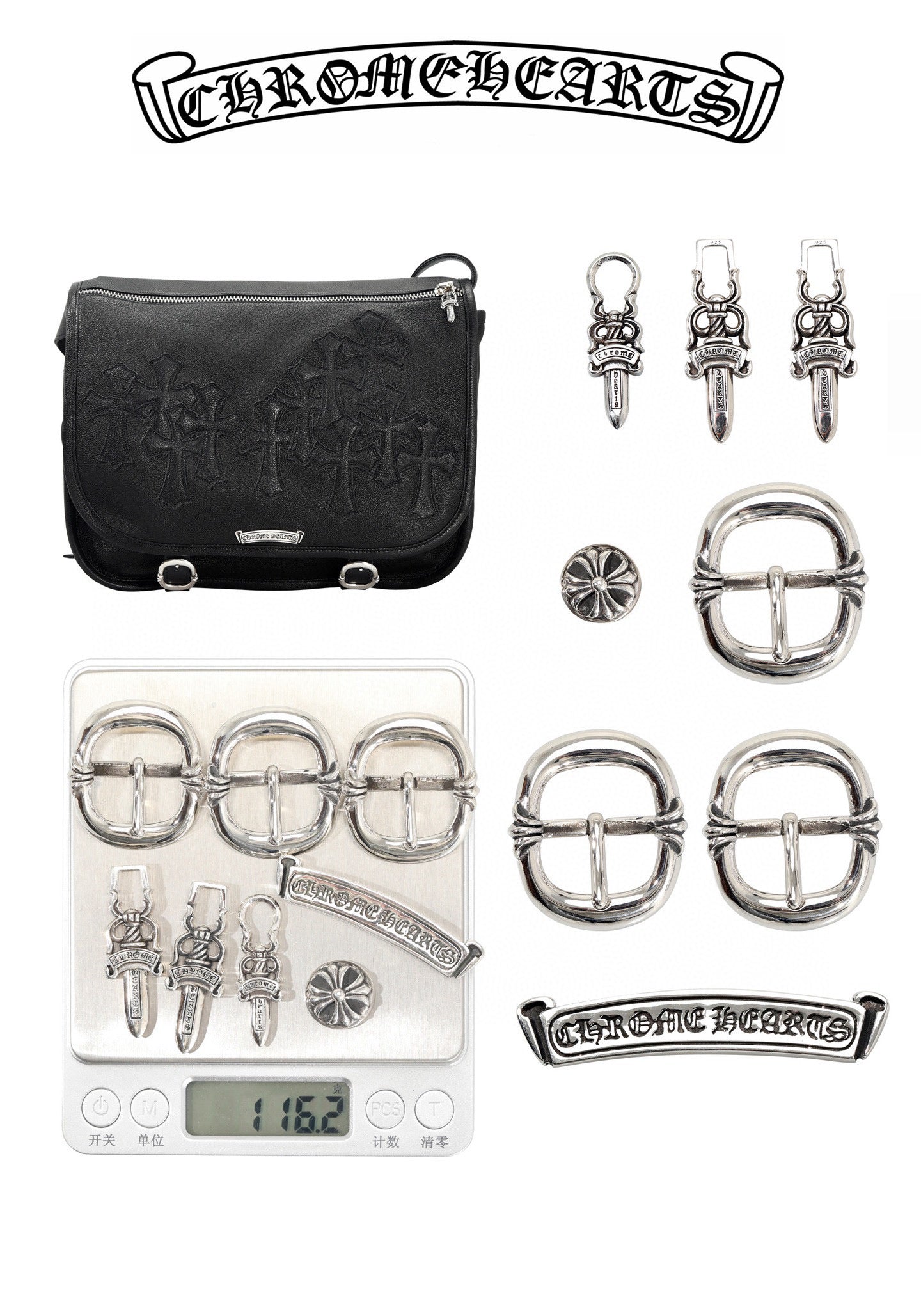 Chr0me Hearts Gunslinger Bag