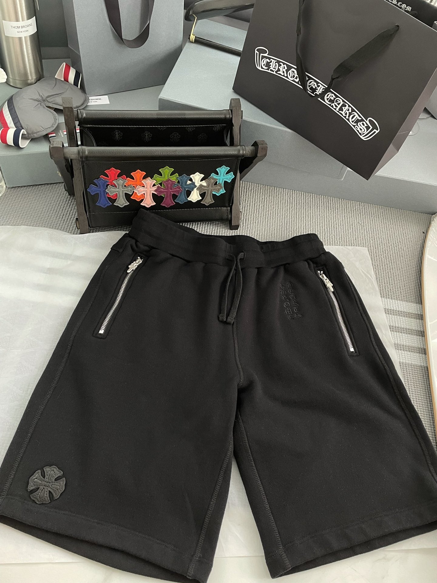 C*hr0me Sweat Shorts