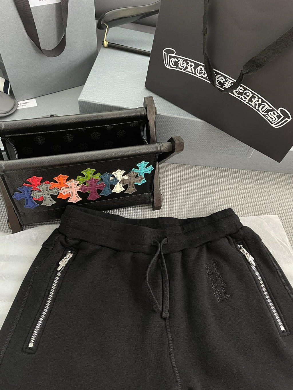 C*hr0me Sweat Shorts