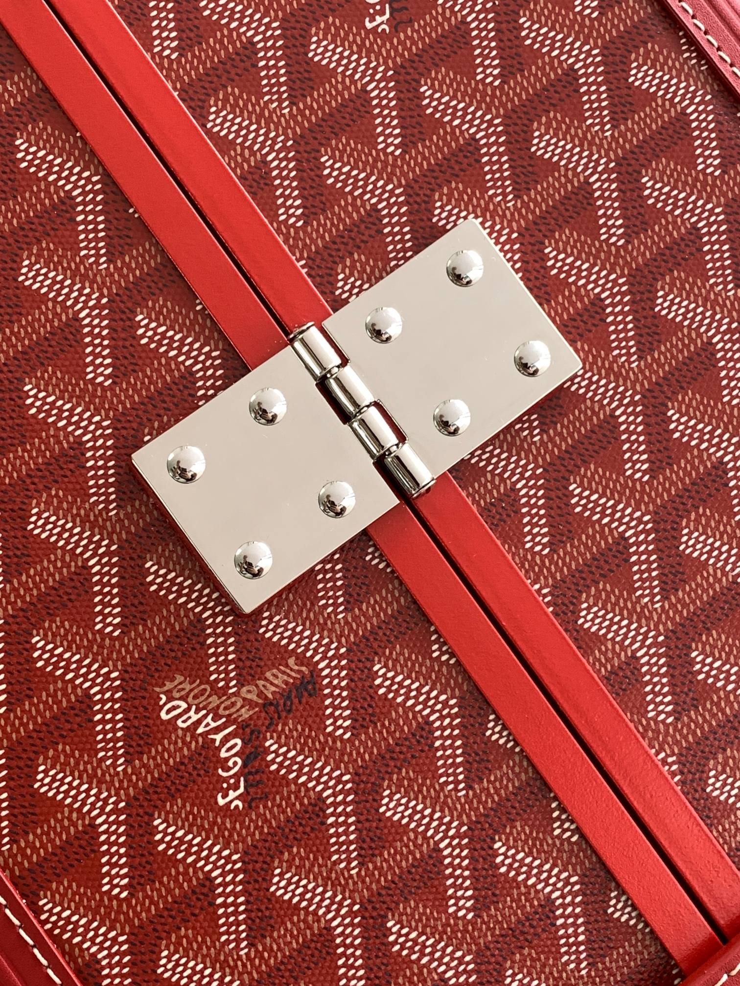 Red Travel Luggage