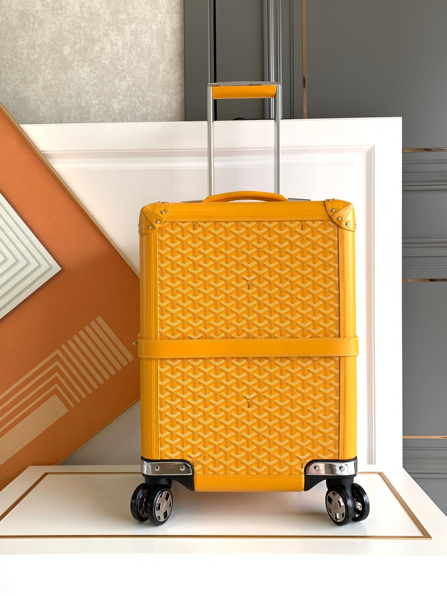 Yellow Travel Luggage