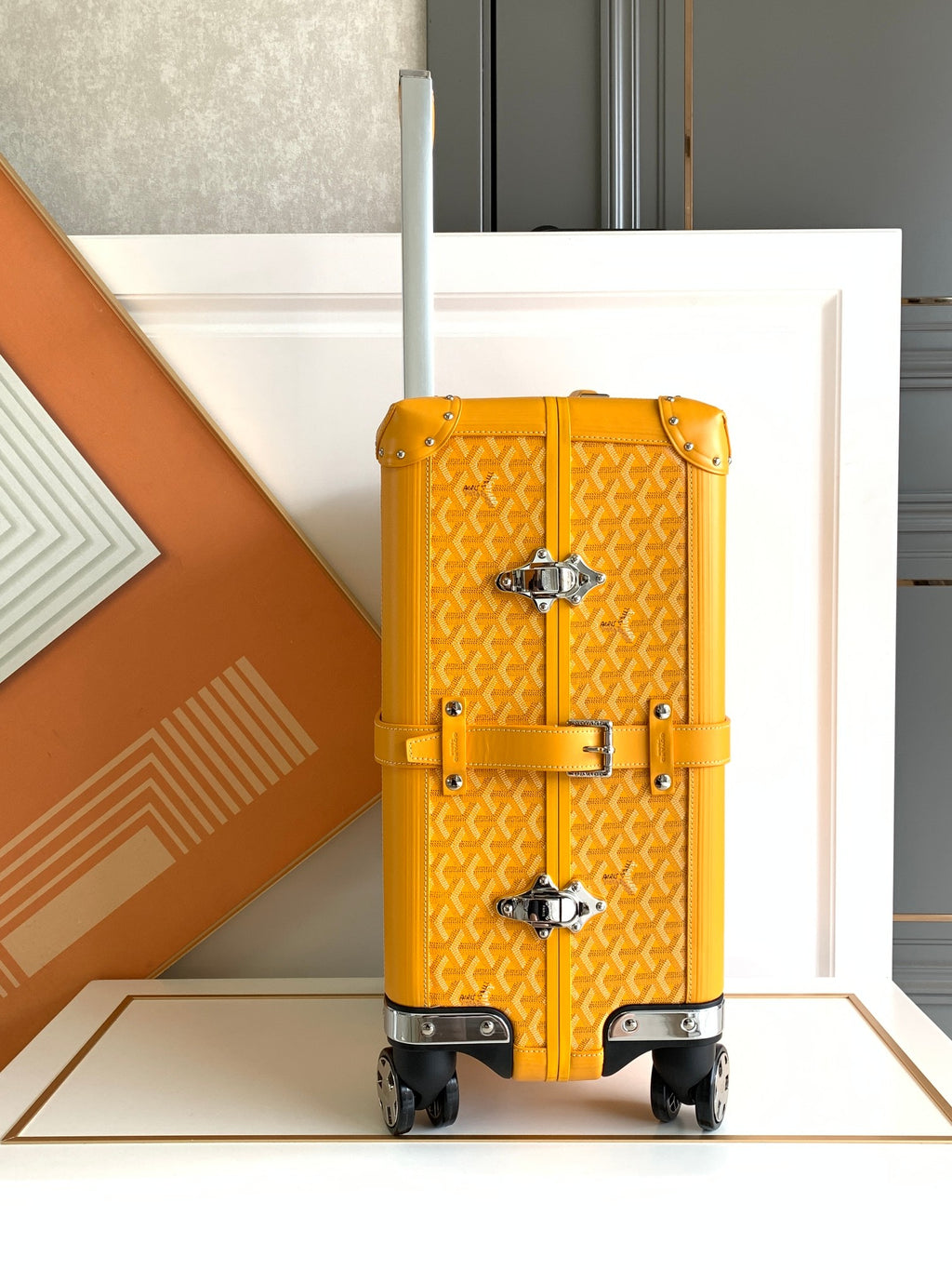 Yellow Travel Luggage