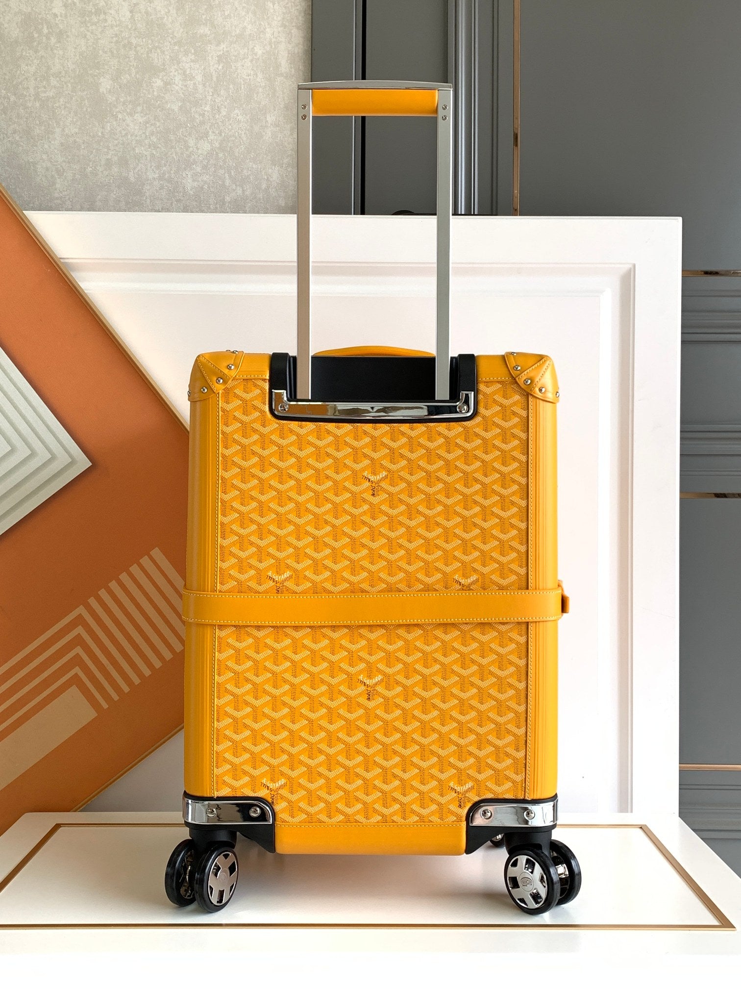 Yellow Travel Luggage