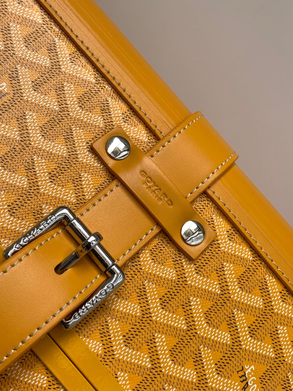 Yellow Travel Luggage