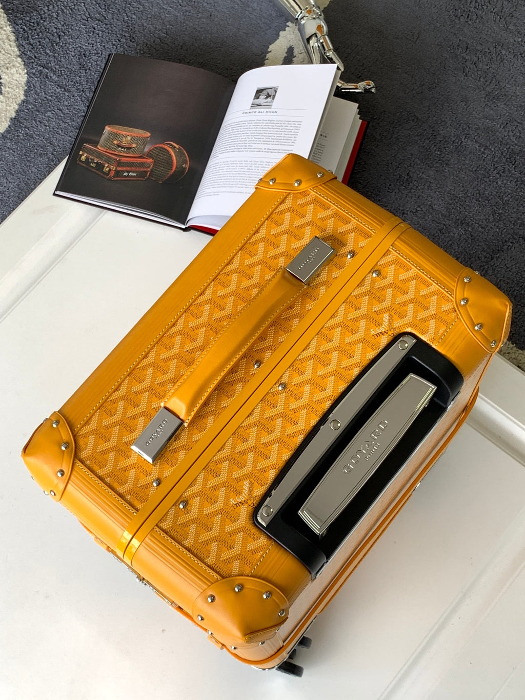 Yellow Travel Luggage