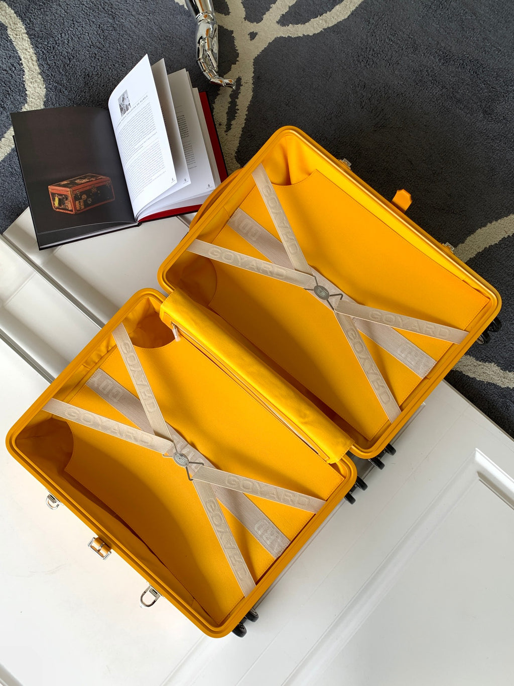 Yellow Travel Luggage