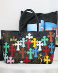 Chr0me Hearts Multicolor Cross Tote Bag