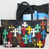 Chr0me Hearts Multicolor Cross Tote Bag