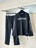 Chrome Mesh Jersey Pants