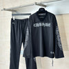 Chrome Mesh Jersey Pants
