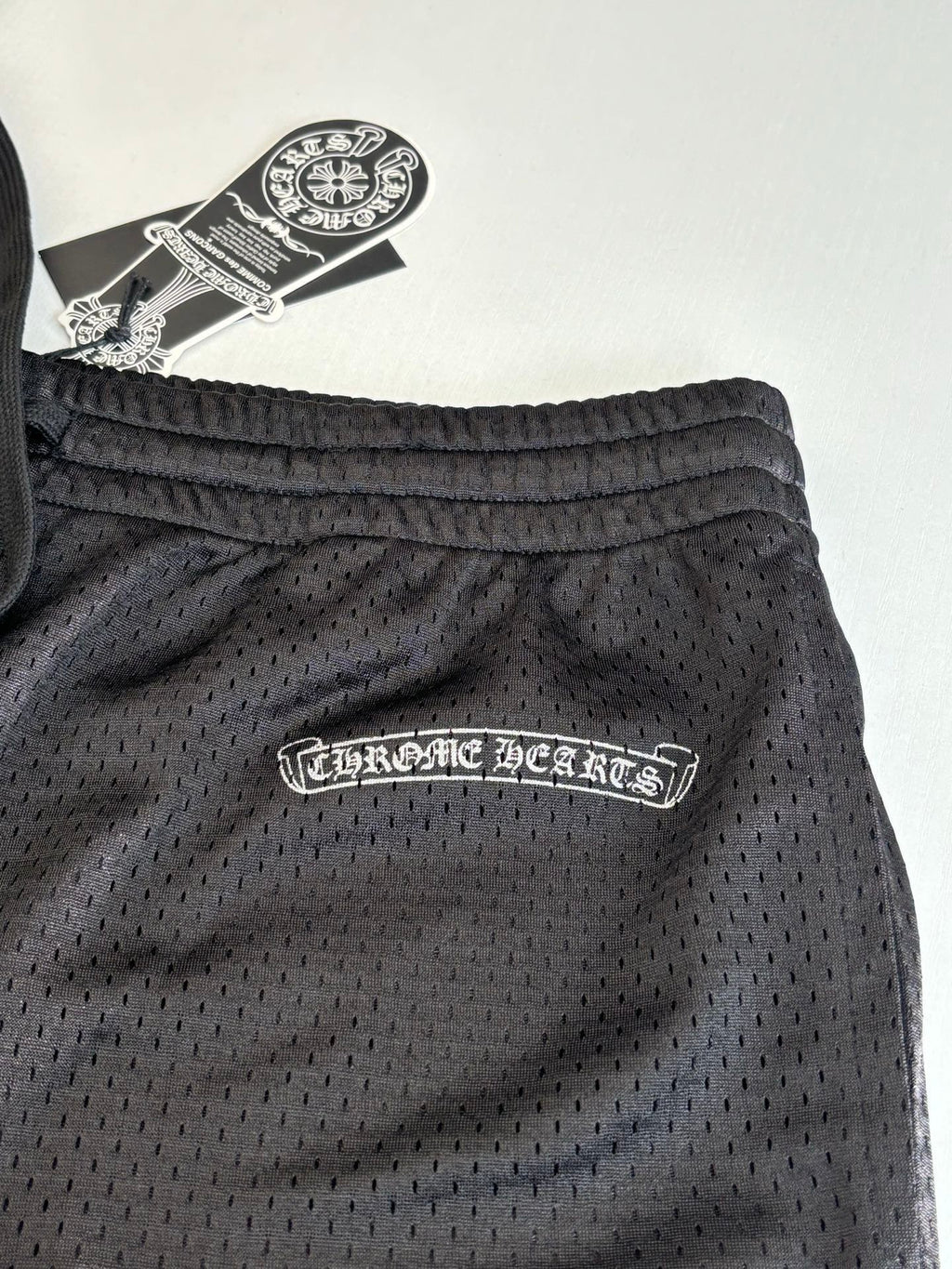 Chrome Mesh Jersey Pants