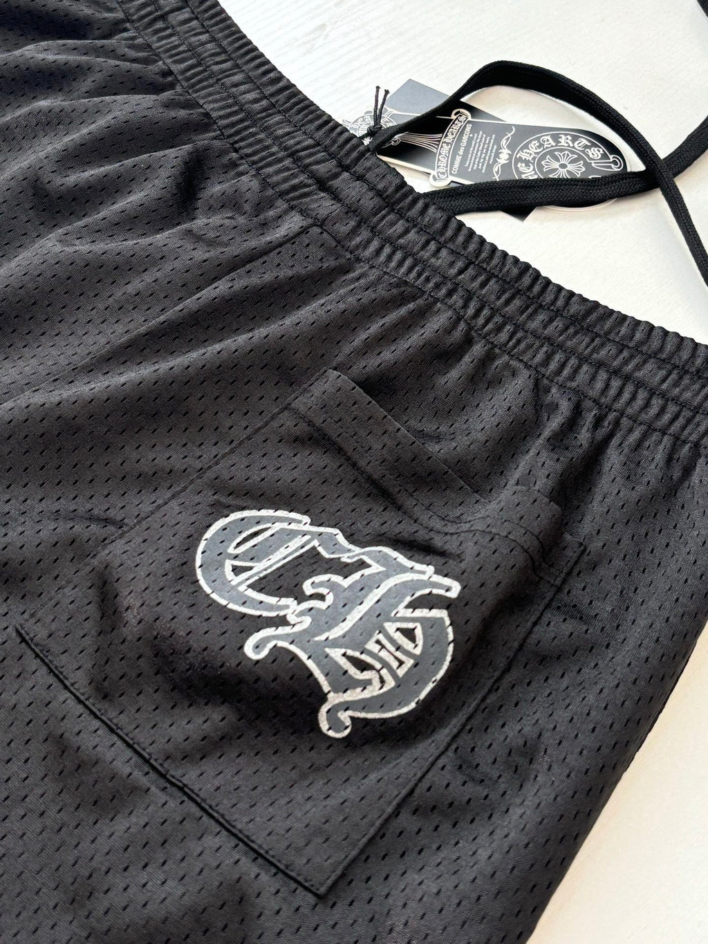 Chrome Mesh Jersey Pants