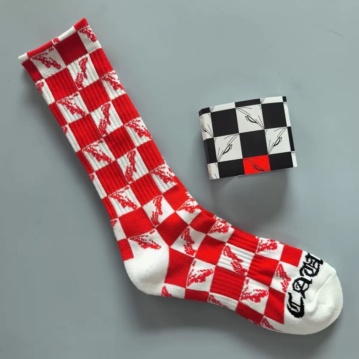 C*hr0me H*earts Socks