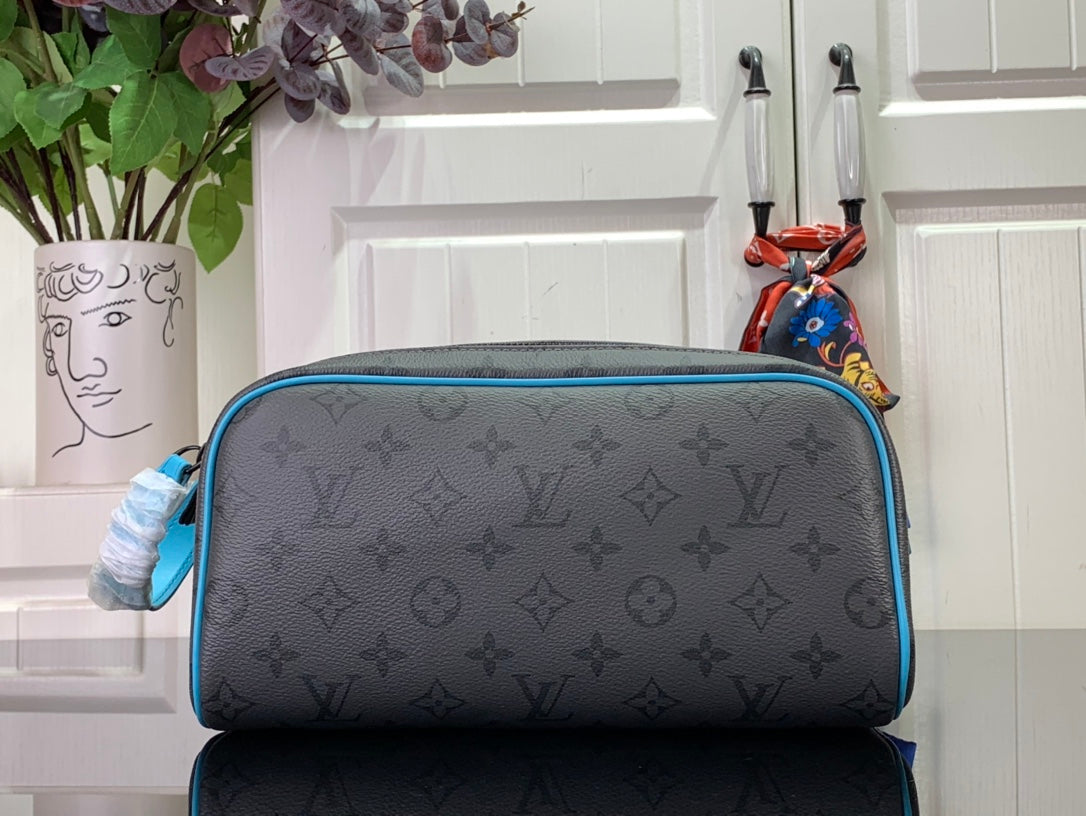 L*V Gray Toiletry Bag