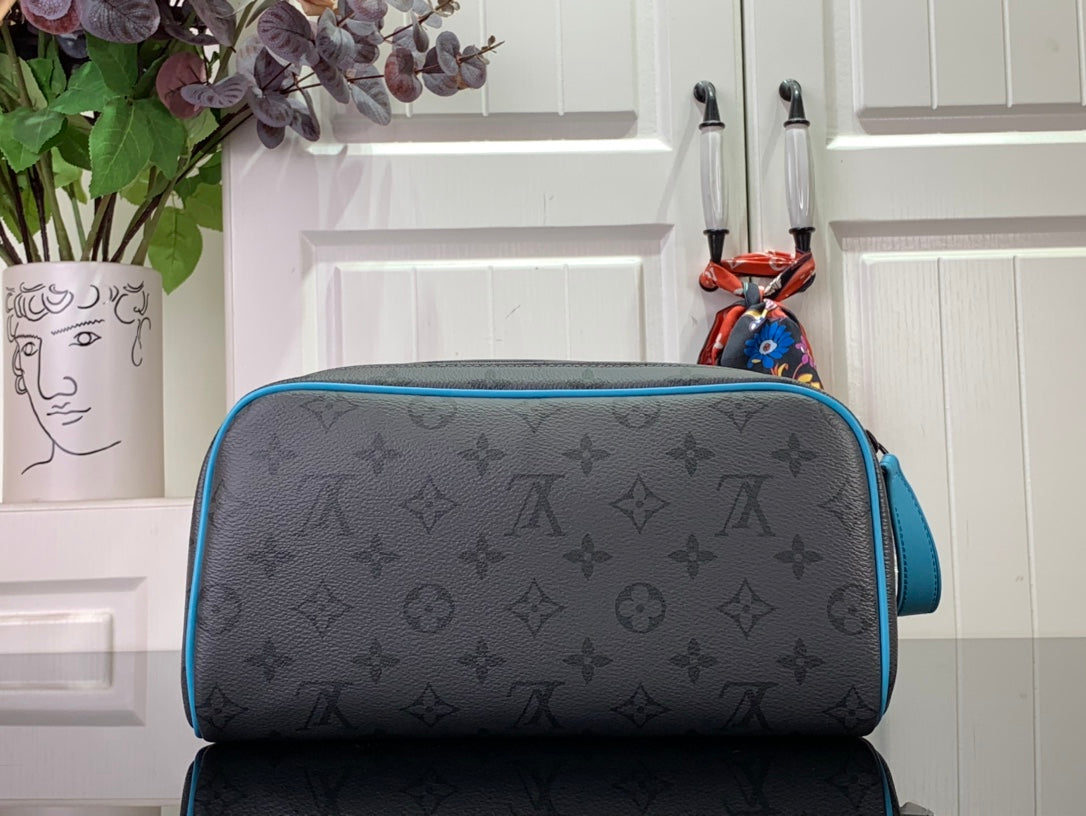 L*V Gray Toiletry Bag