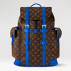 L*V Christopher Backpack Brown W/ Blue MNG
