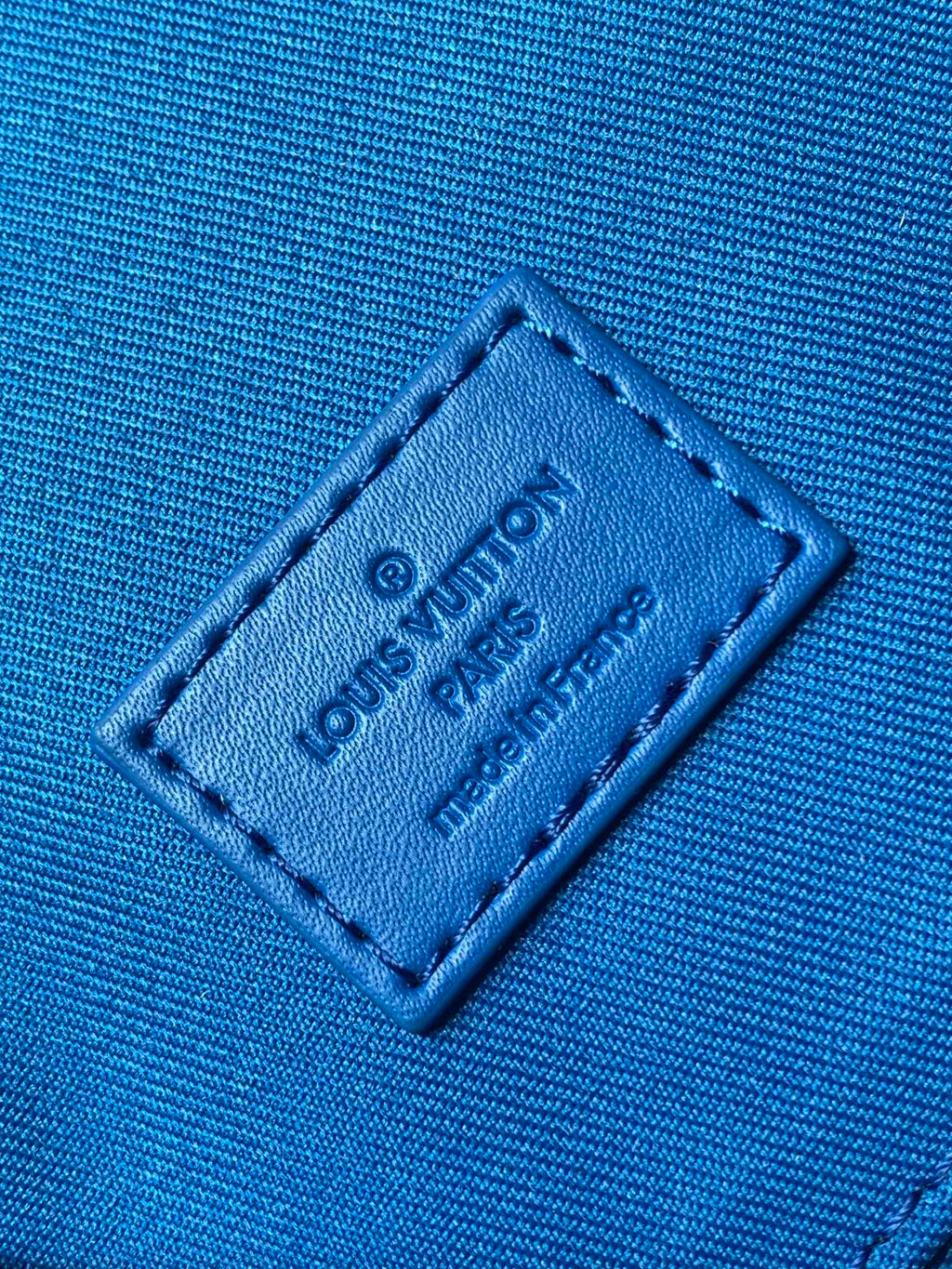 L*V Christopher Backpack Brown W/ Blue MNG