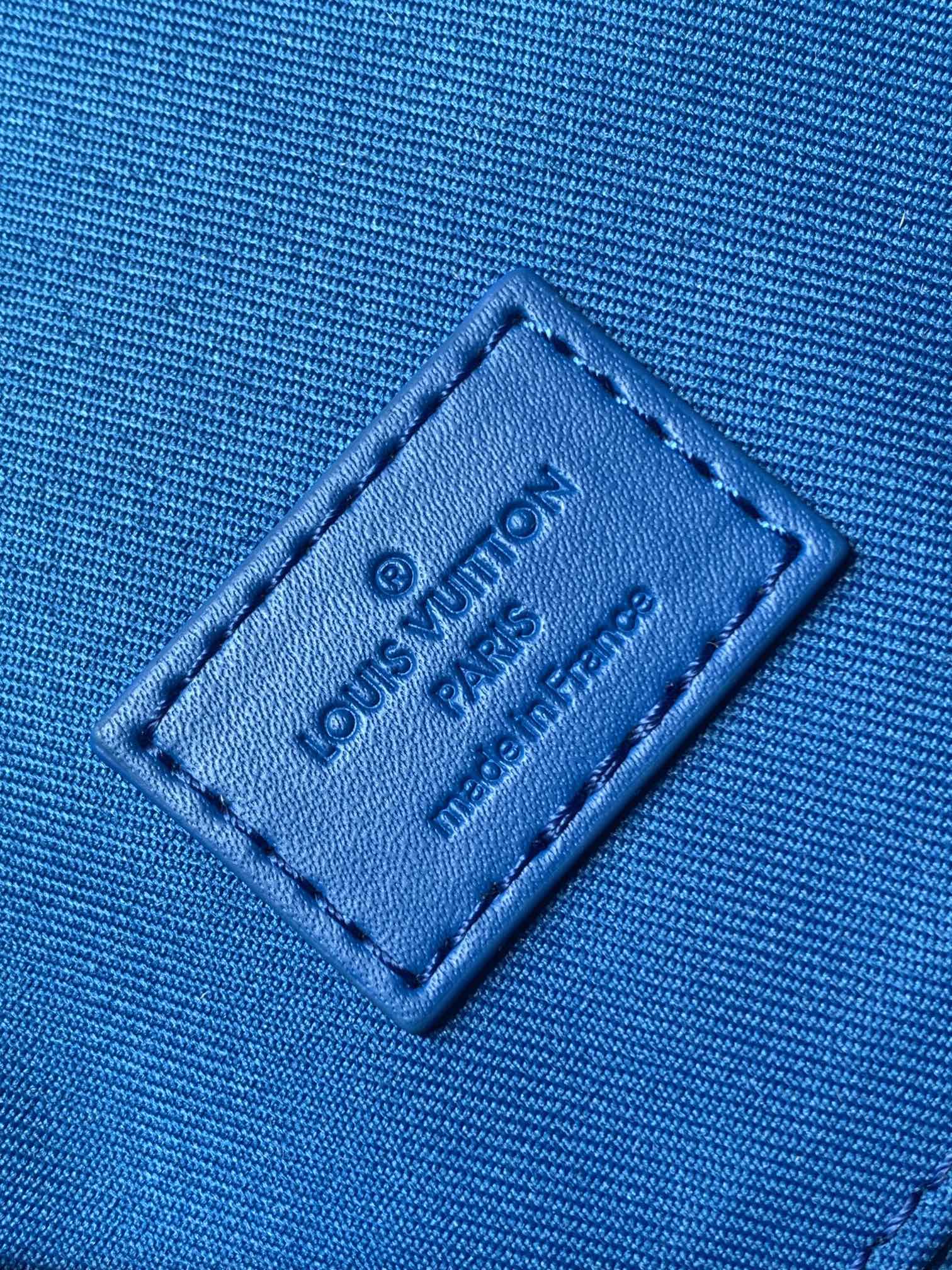 L*V Christopher Backpack Brown W/ Blue MNG