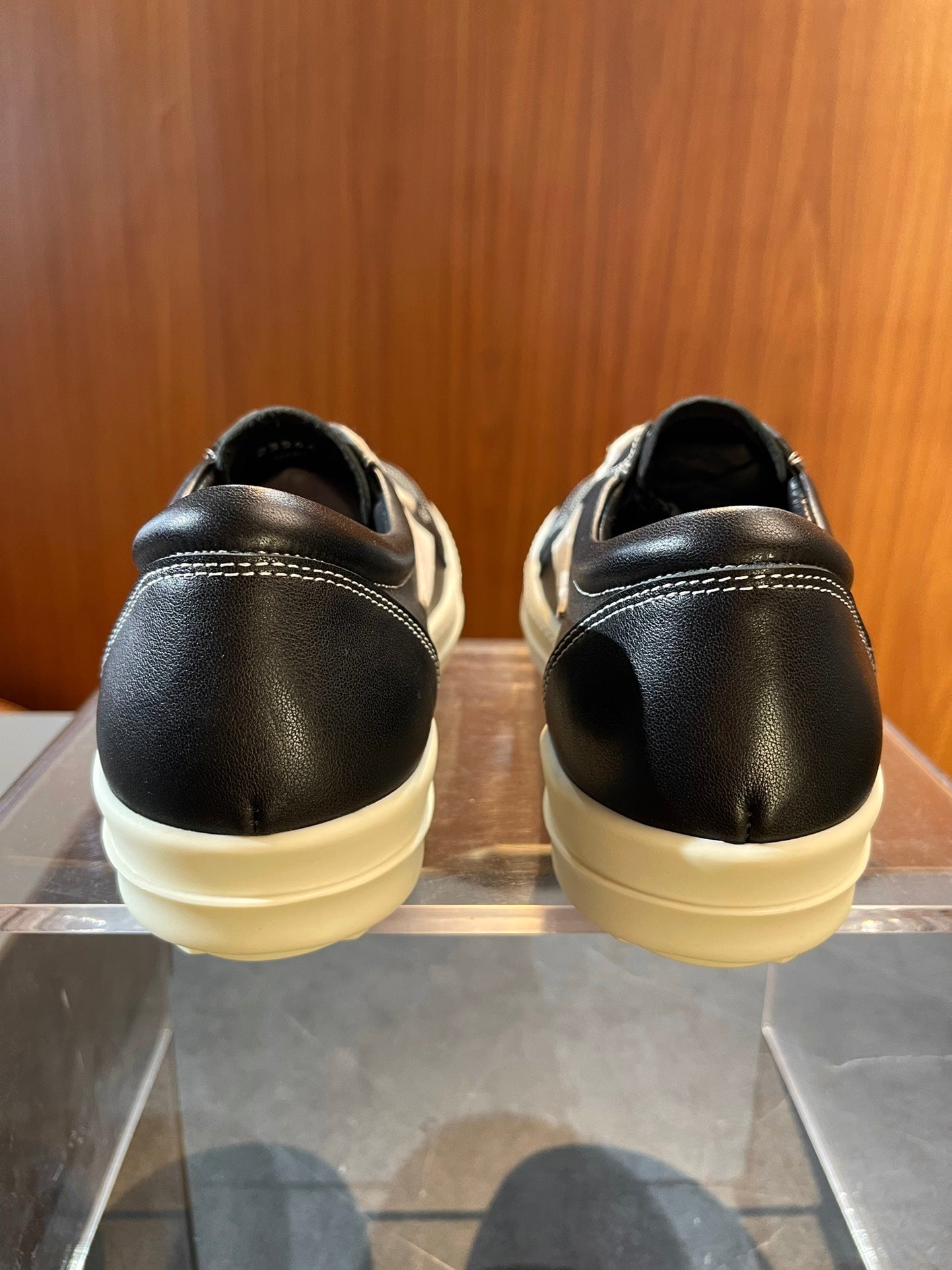 R*1ck 0*W3ns Low Sneaker Black