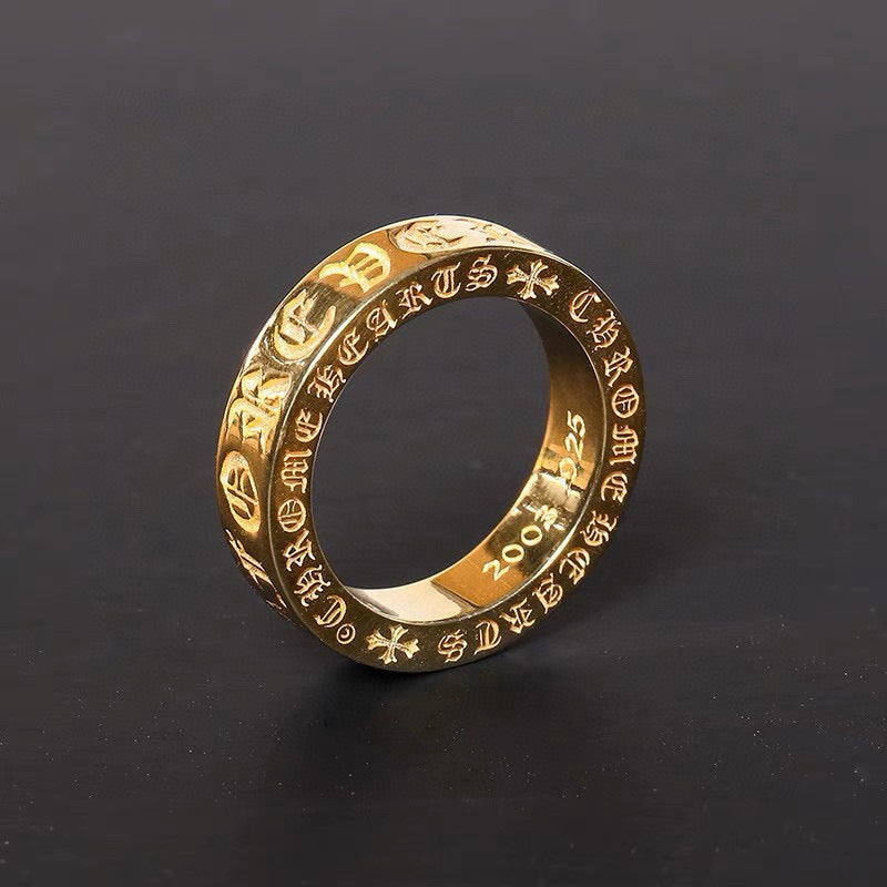 C*hr0me Gold Ring
