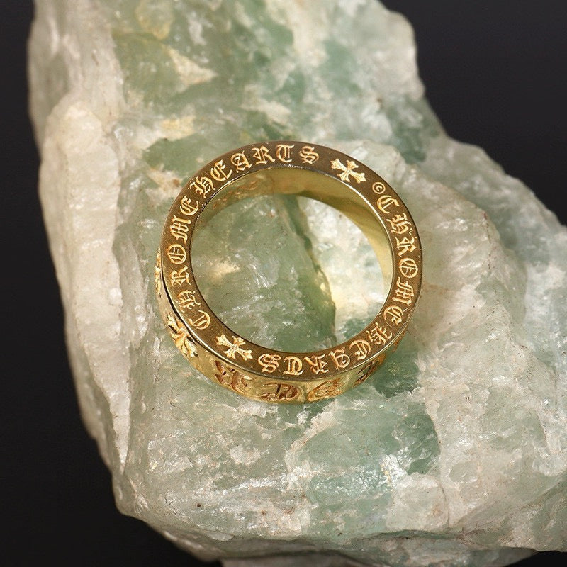 C*hr0me Gold Ring