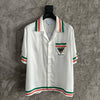 C*asab1anca Silk Tennis Club Short Sleeve