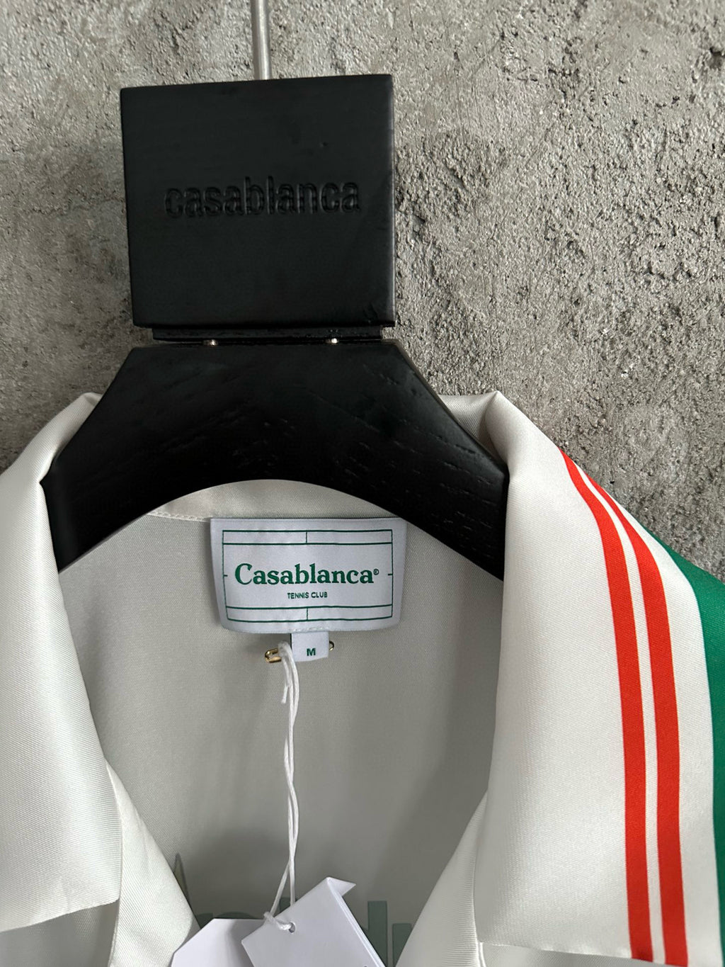 C*asab1anca Silk Tennis Club Short Sleeve