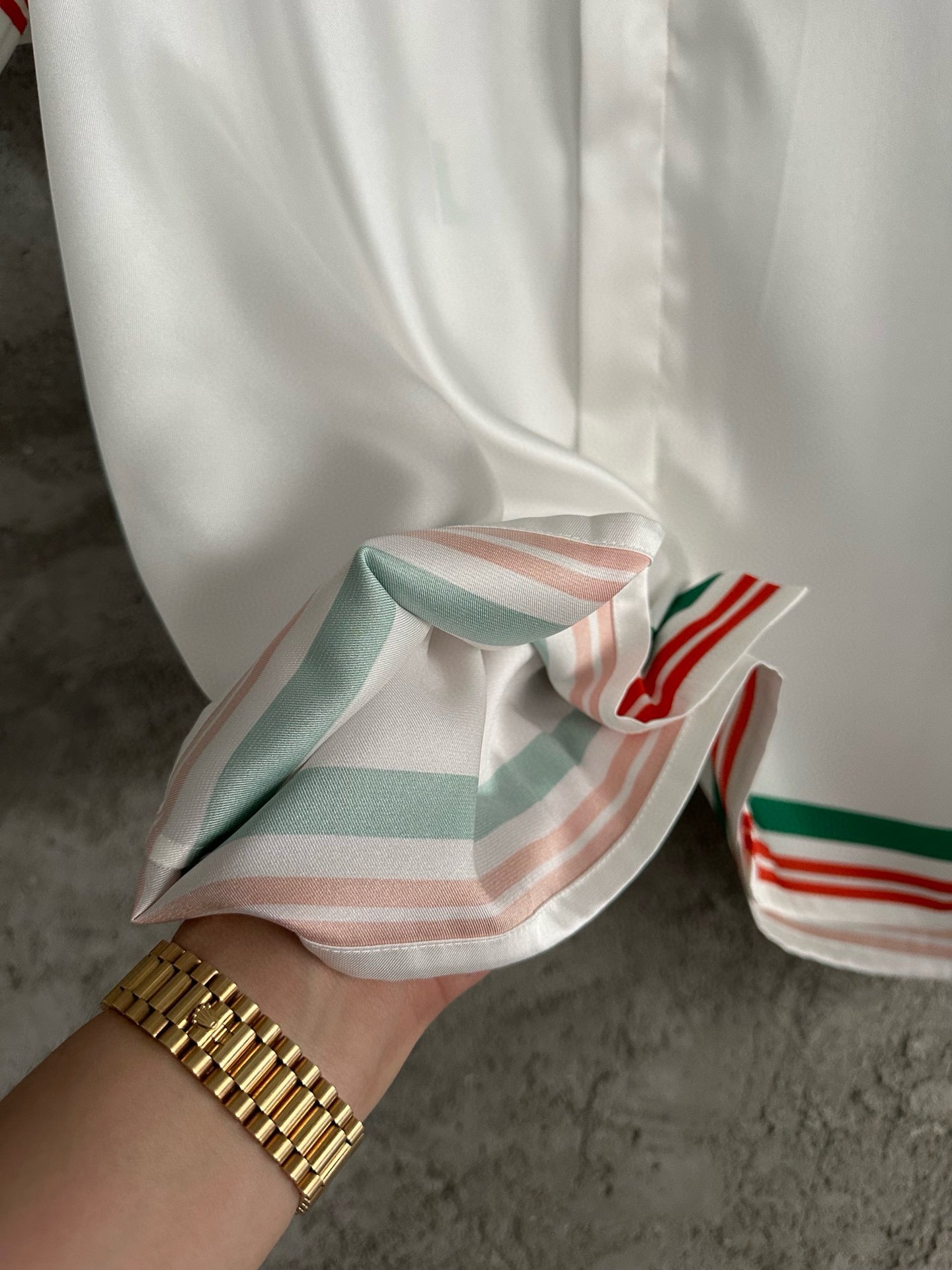 C*asab1anca Silk Tennis Club Short Sleeve