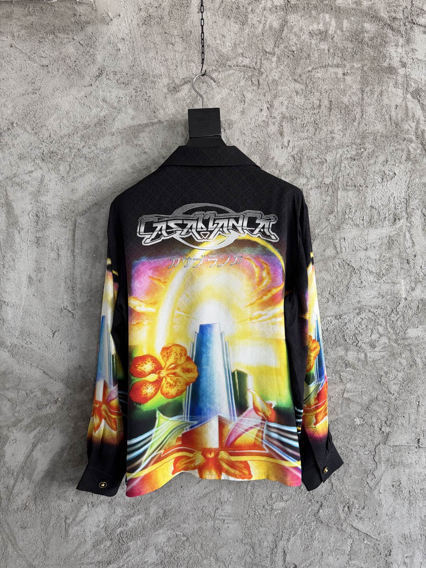 C*asab1anca Long Sleeve Silk Shirt