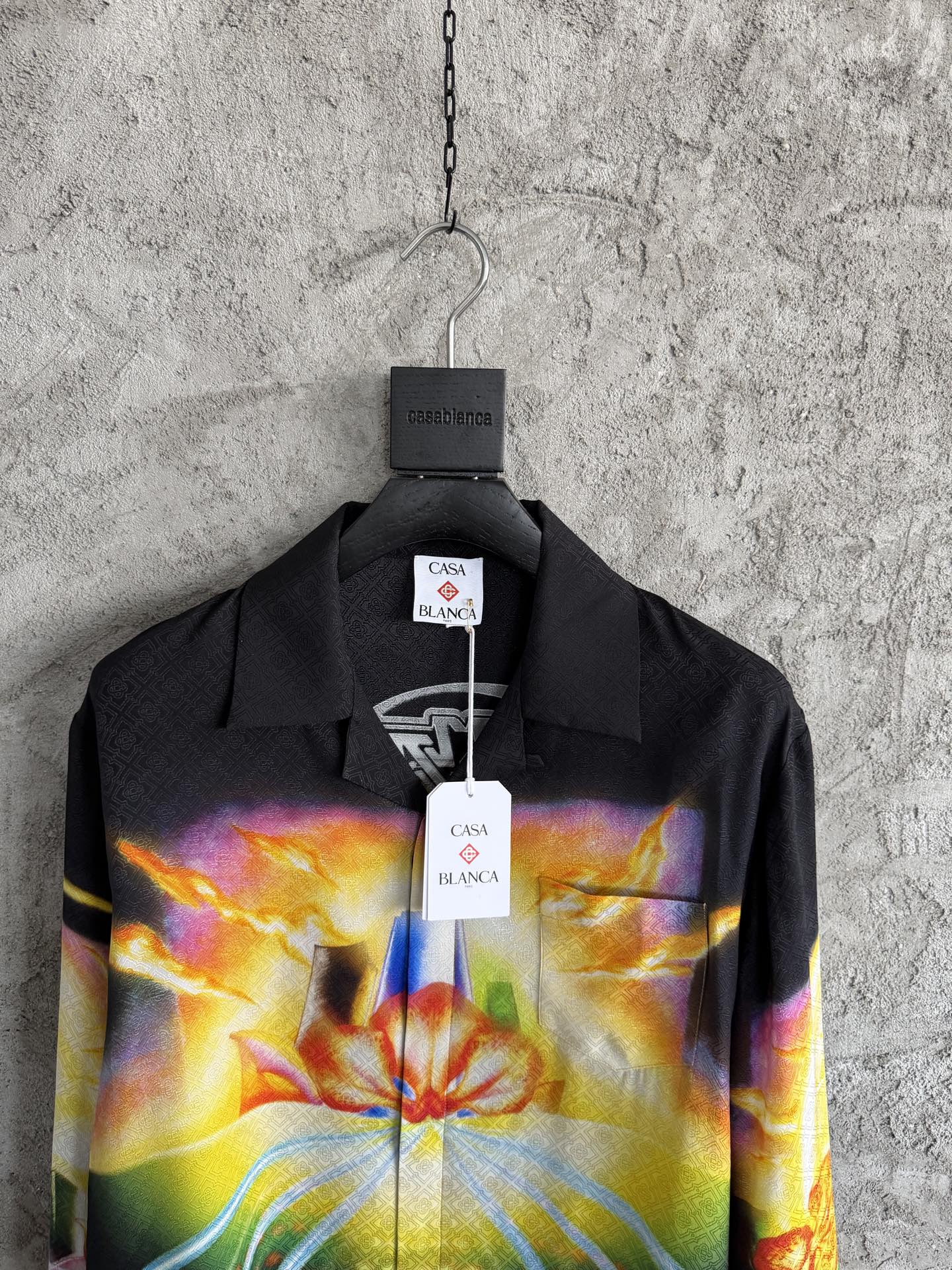 C*asab1anca Long Sleeve Silk Shirt