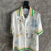C*asab1anca Linen Short Sleeve