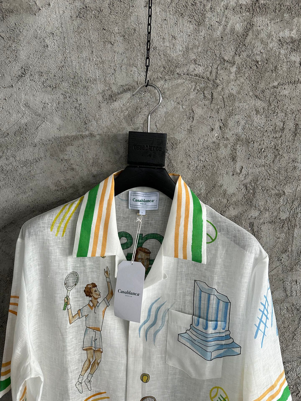 C*asab1anca Linen Short Sleeve