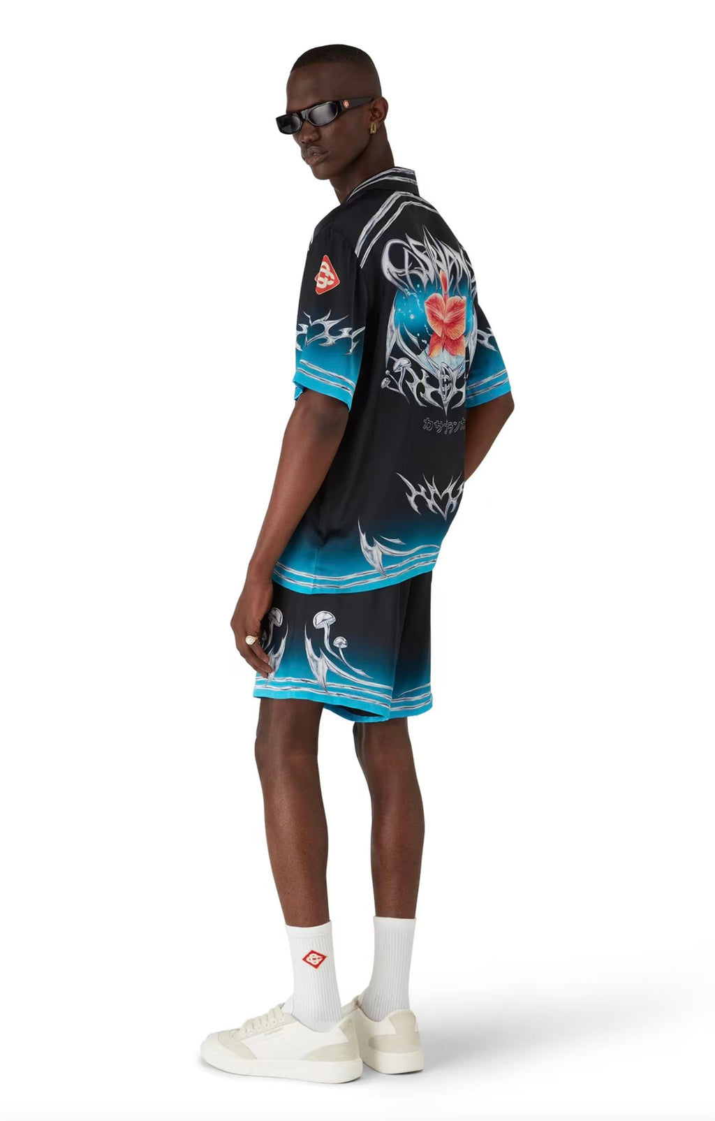 C*asab1anca Slik Short Sleeve