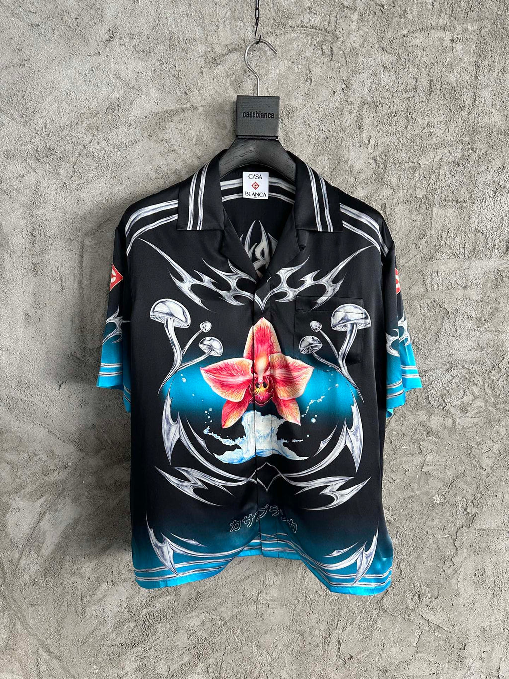 C*asab1anca Slik Short Sleeve