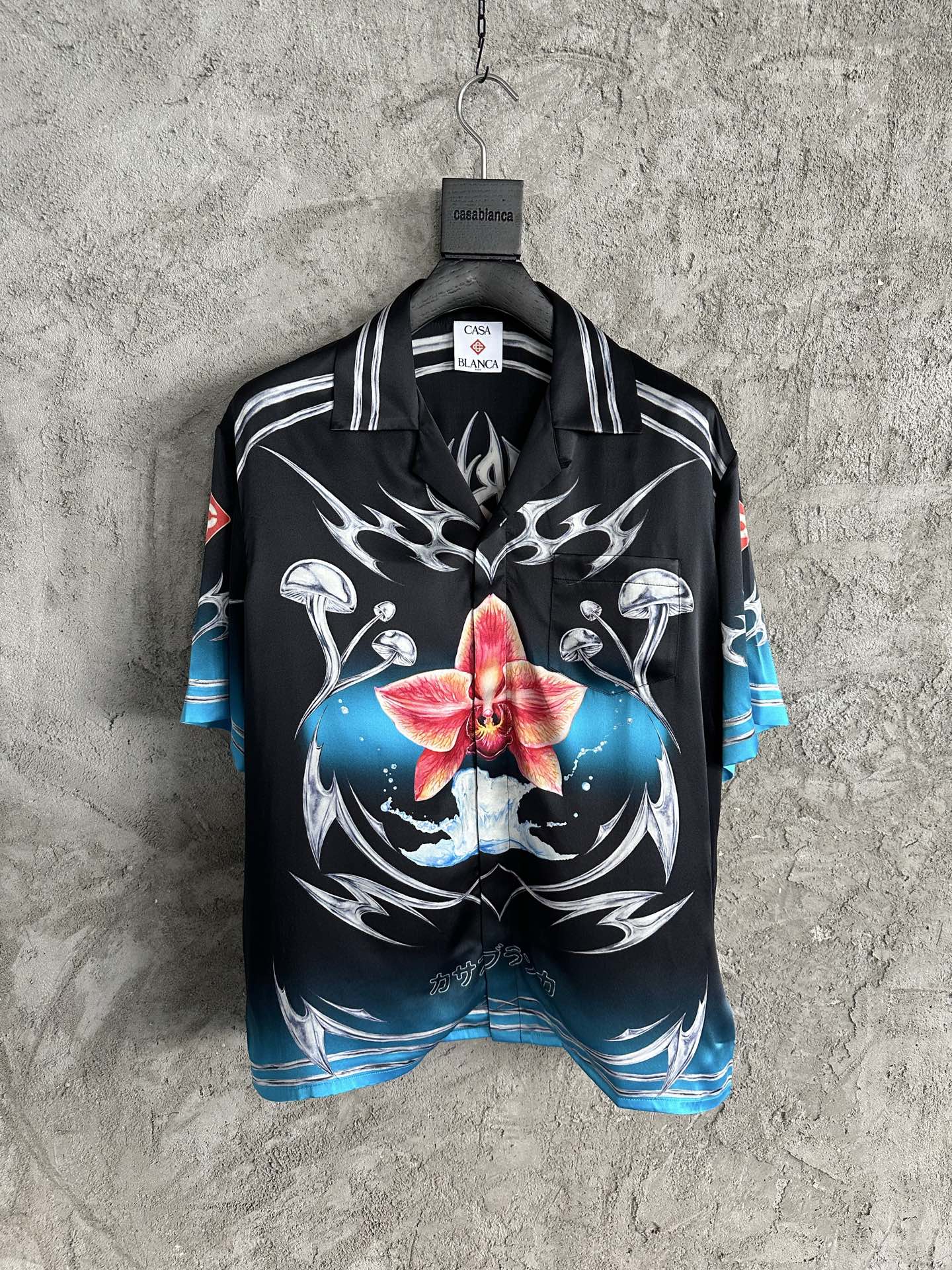 C*asab1anca Slik Short Sleeve