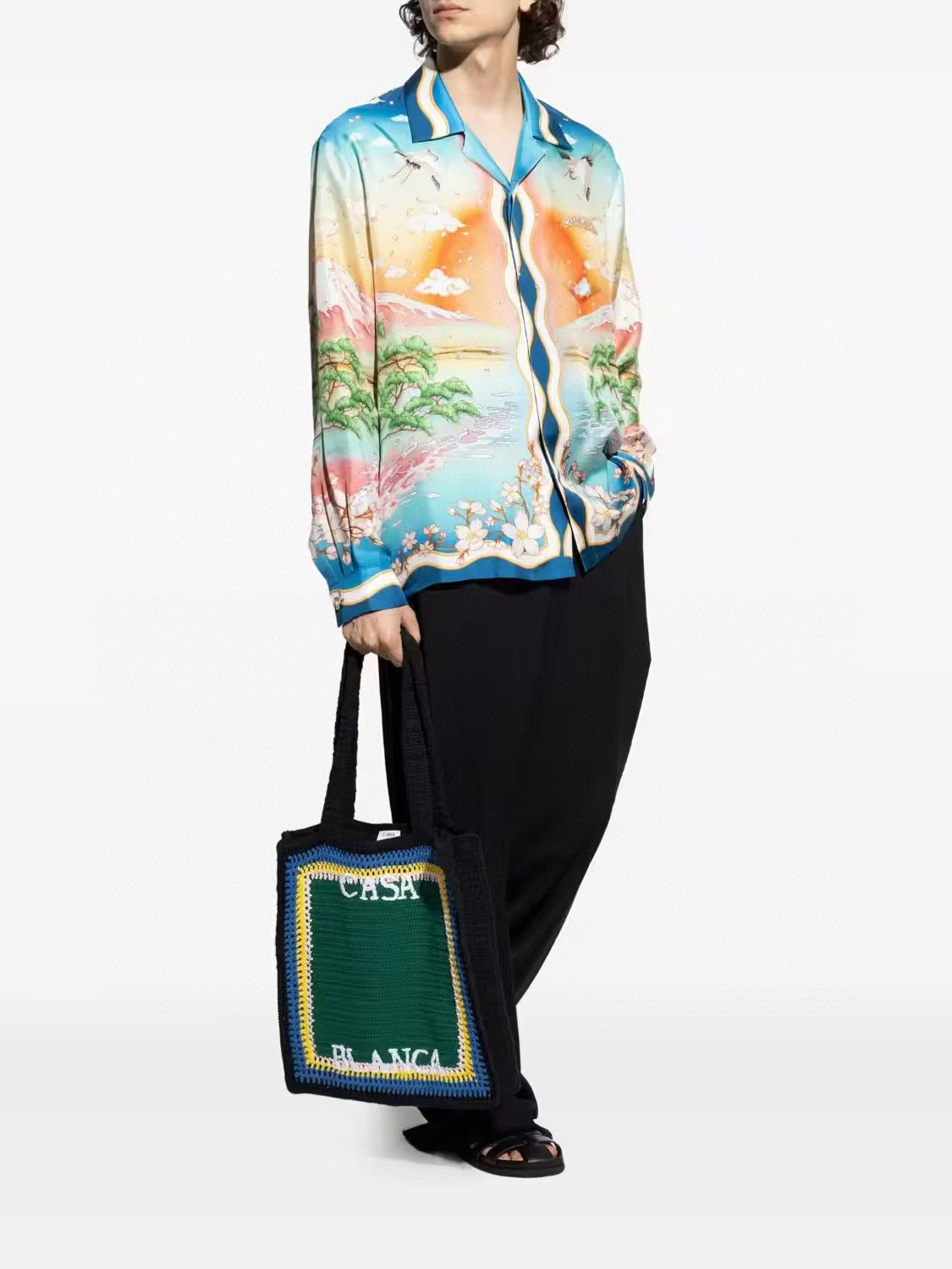 C*asab1anca Slik Tennis Long Sleeve