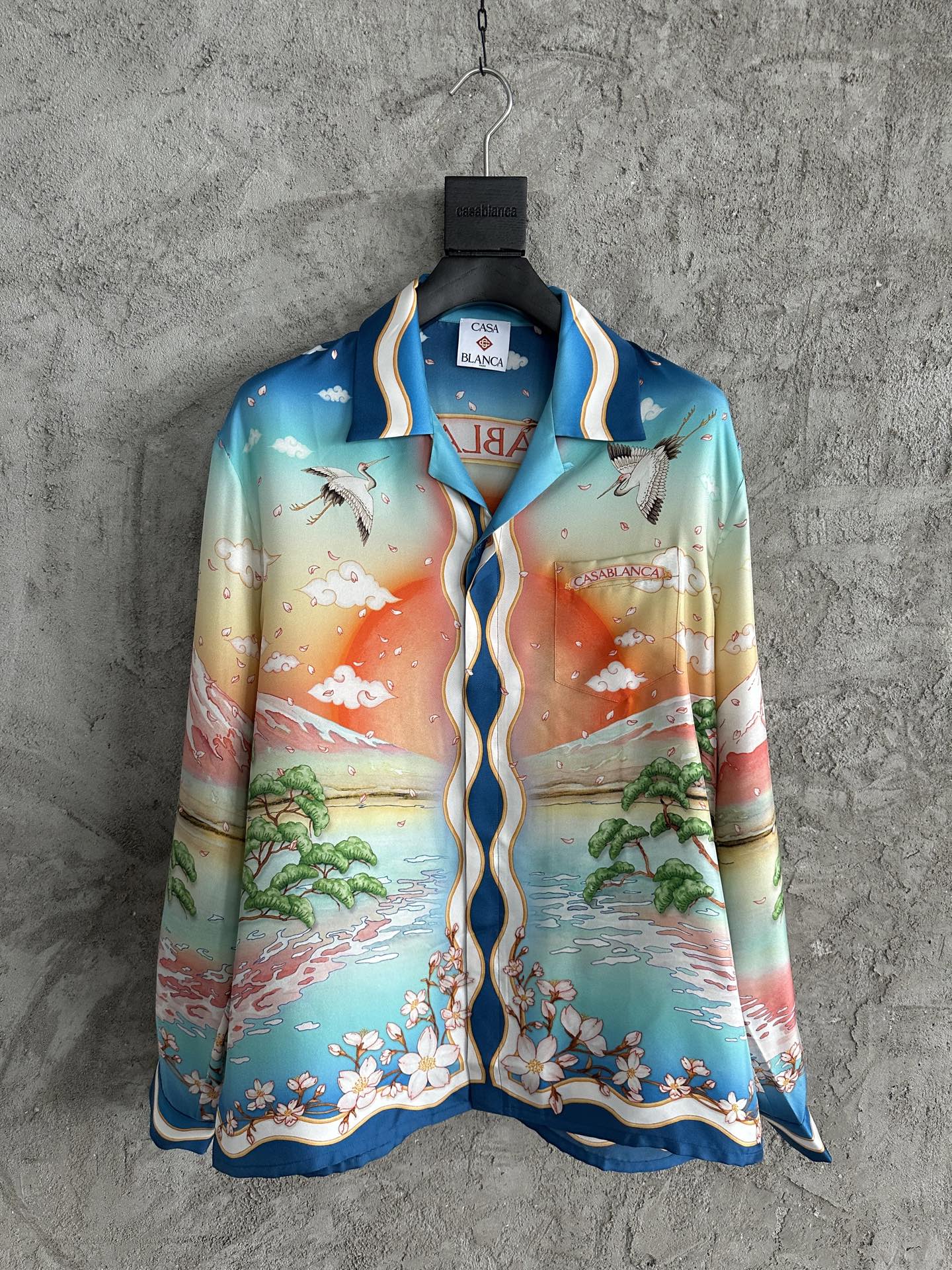C*asab1anca Slik Tennis Long Sleeve