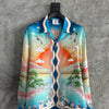 C*asab1anca Slik Tennis Long Sleeve