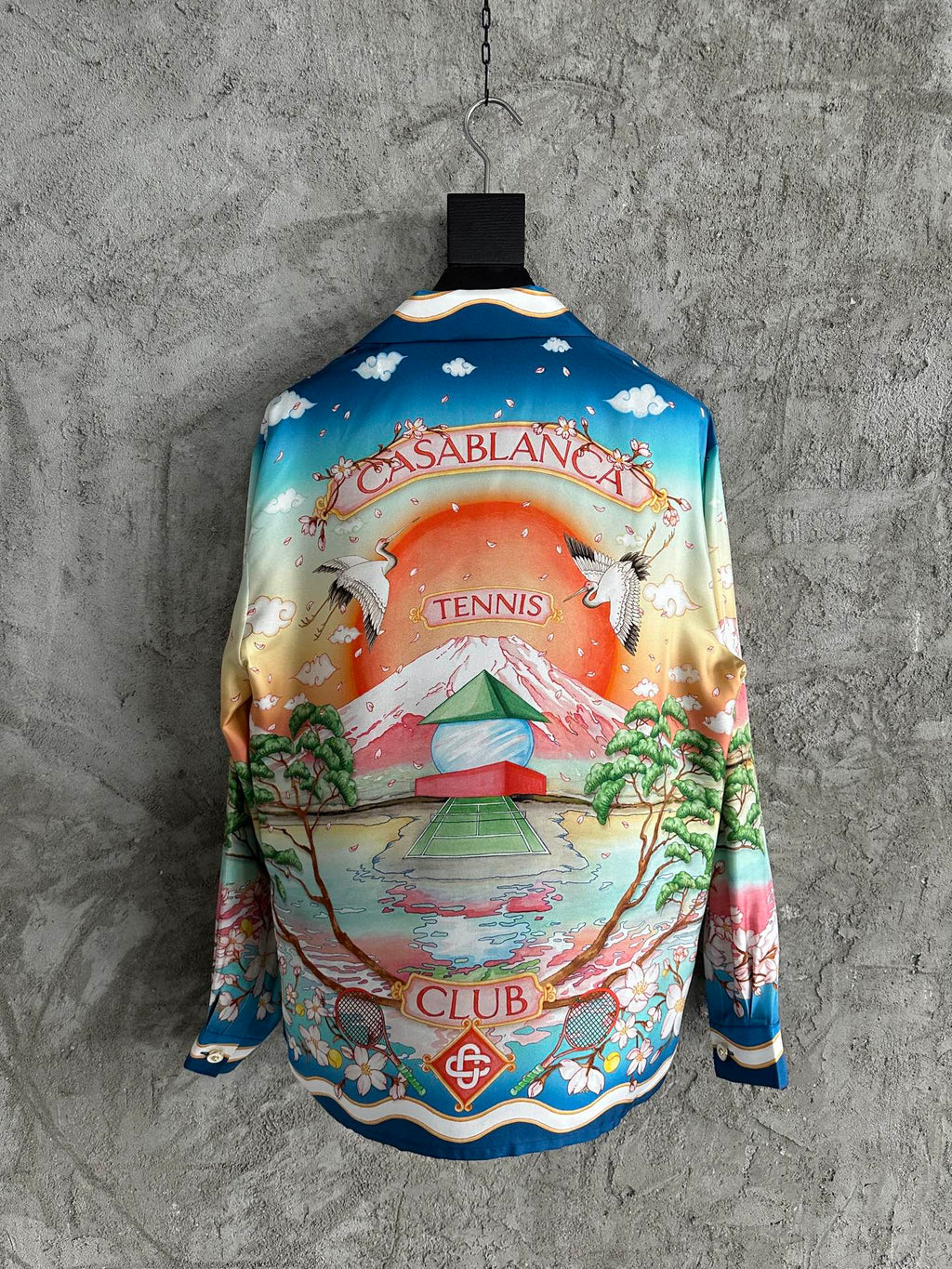 C*asab1anca Slik Tennis Long Sleeve