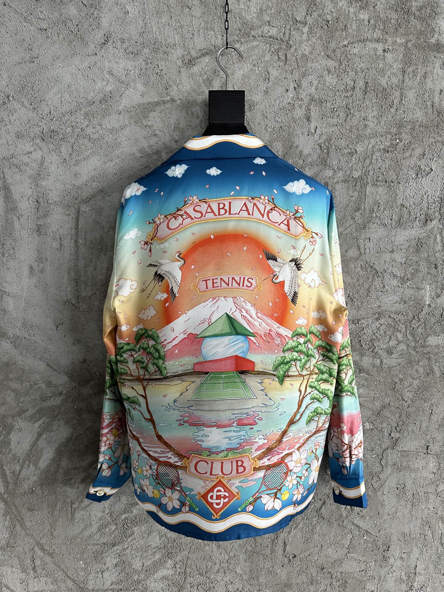C*asab1anca Slik Tennis Long Sleeve