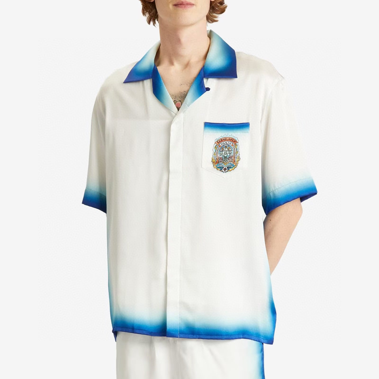 C*asab1anca Silk Short Sleeve