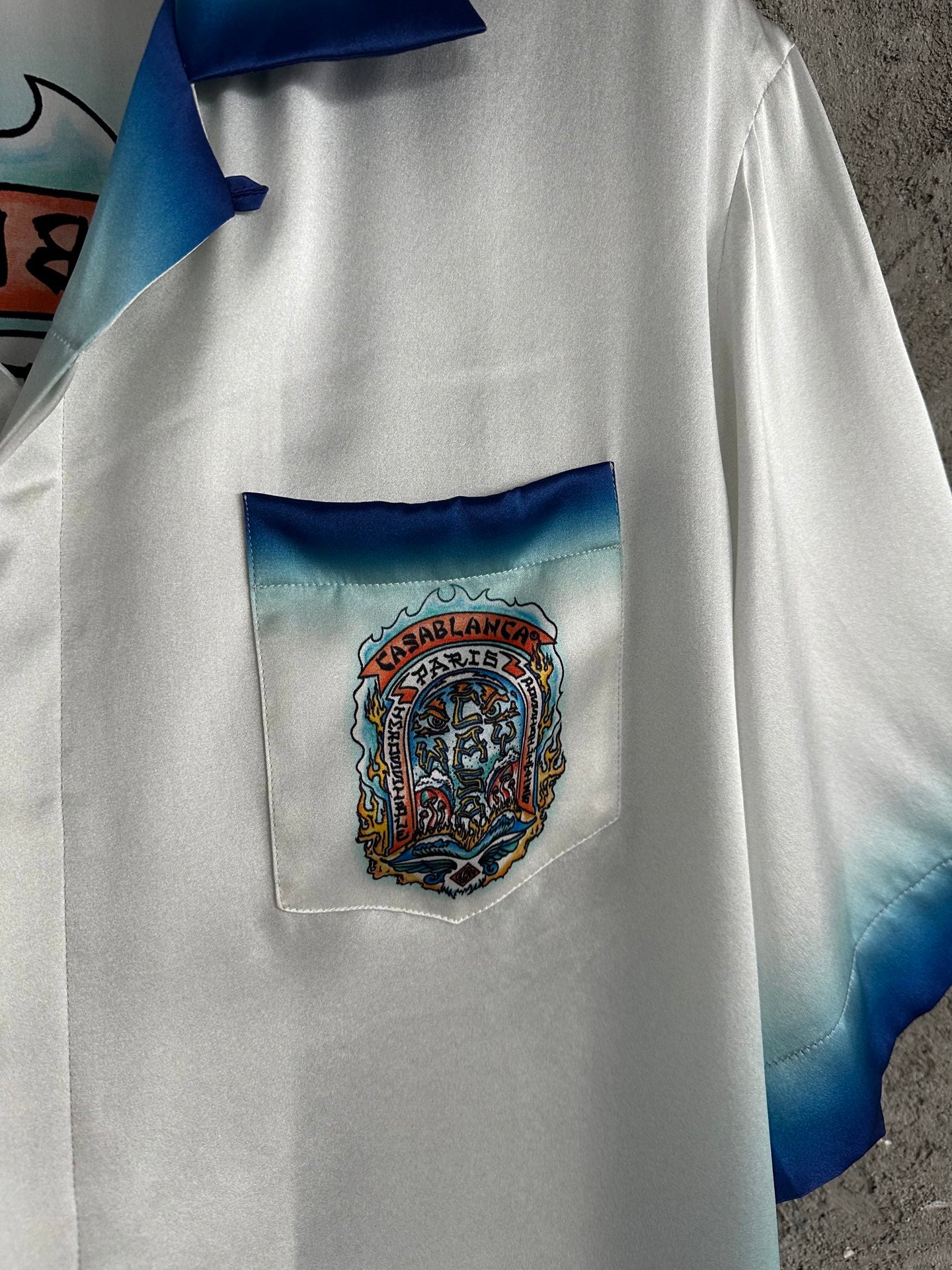 C*asab1anca Silk Short Sleeve