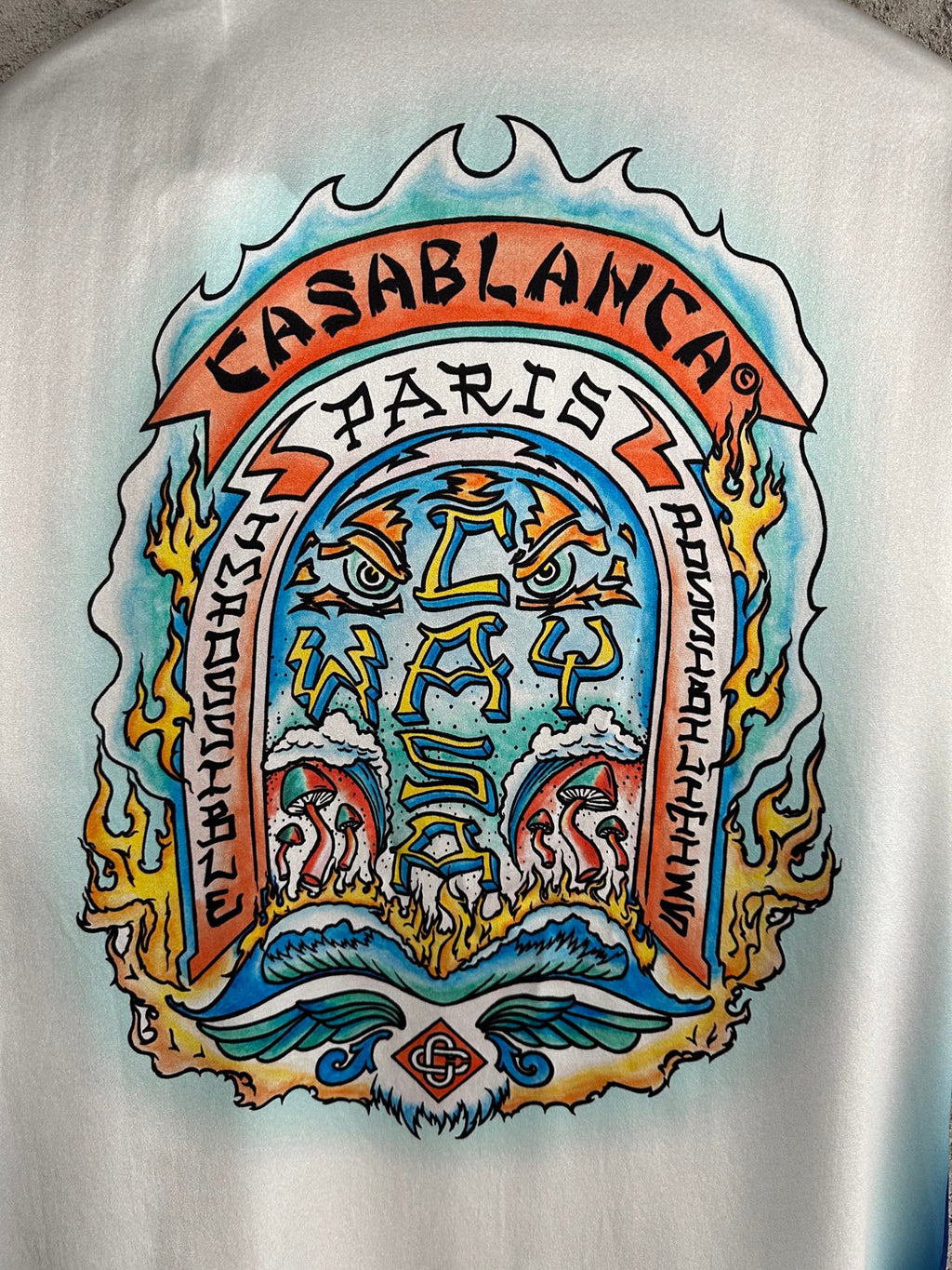 C*asab1anca Silk Short Sleeve