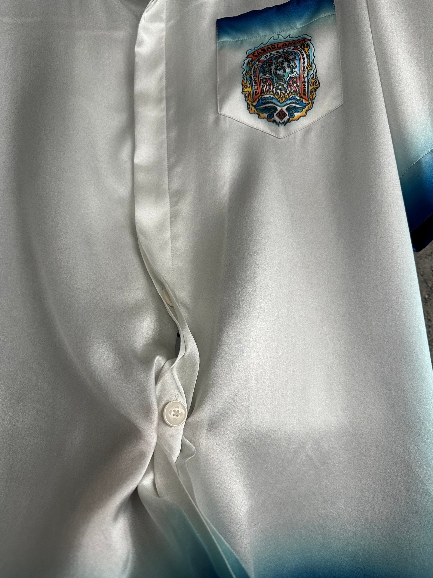 C*asab1anca Silk Short Sleeve